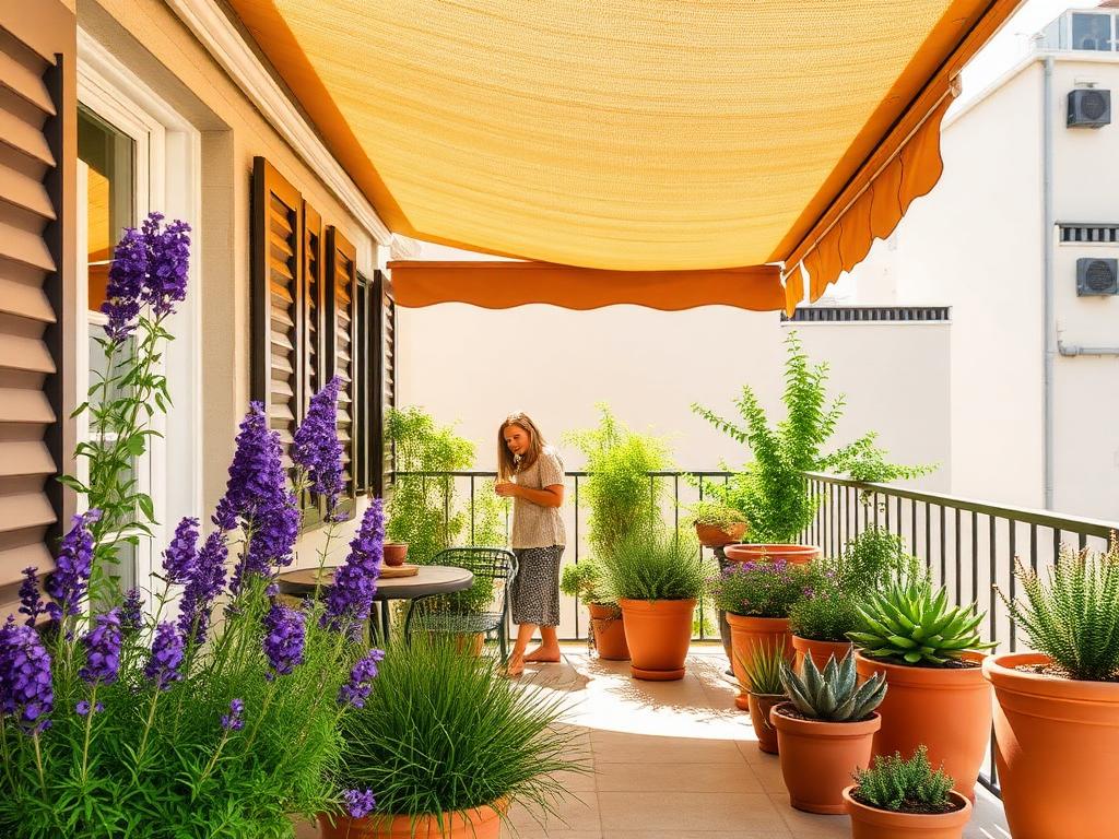 Südbalkon gestalten — Sonne richtig nutzen